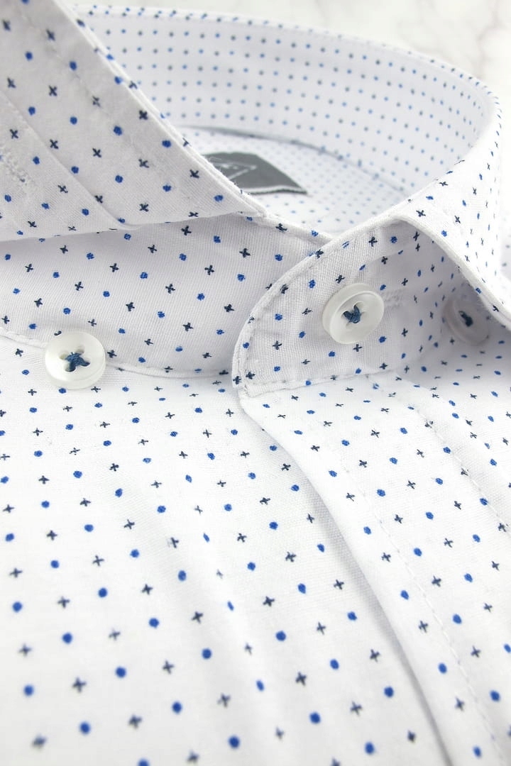 Duża Koszula Męska Elegancka Duże rozmiary P250 Rozmiar kołnierzyka 43