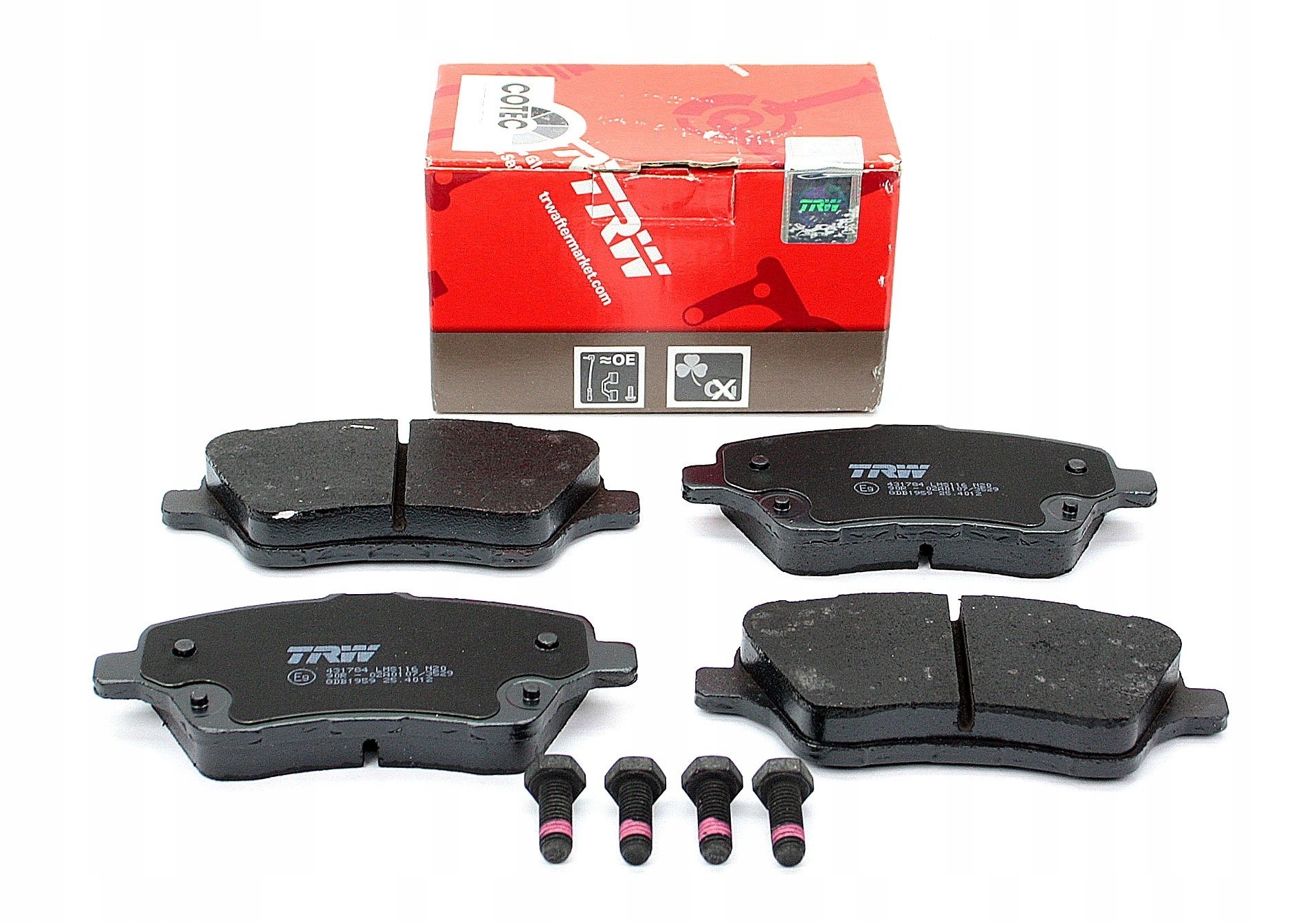 GDB1959 - FORD Fiesta VI 12 -, B-Max передние тормозные колодки