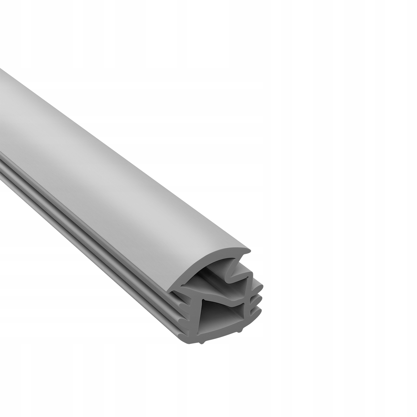 Vnější těsnění pro kovové ocelové dveře KA-88 Šedá 70 m