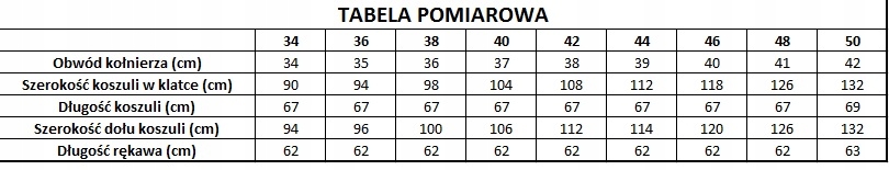 KOSZULA służbowa DAMSKA biała z pagonami r. 48 Wzór dominujący bez wzoru