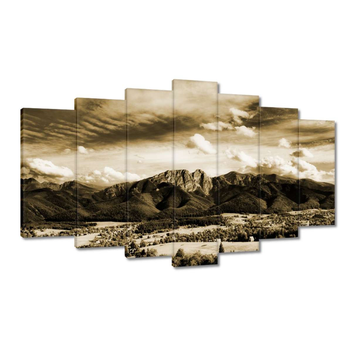 Obrazy 140x80 Tatry Polské hory Pohled