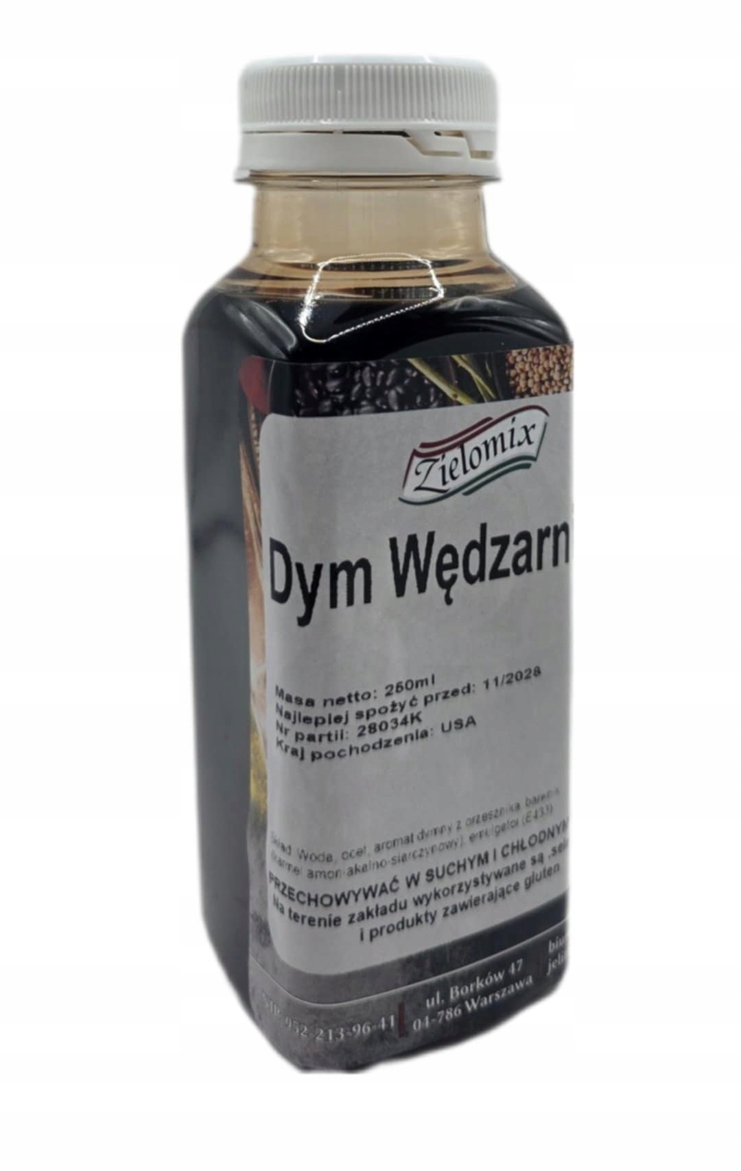 DYM WĘDZARNICZY w PŁYNIE - Aromat Dymu 250 ML