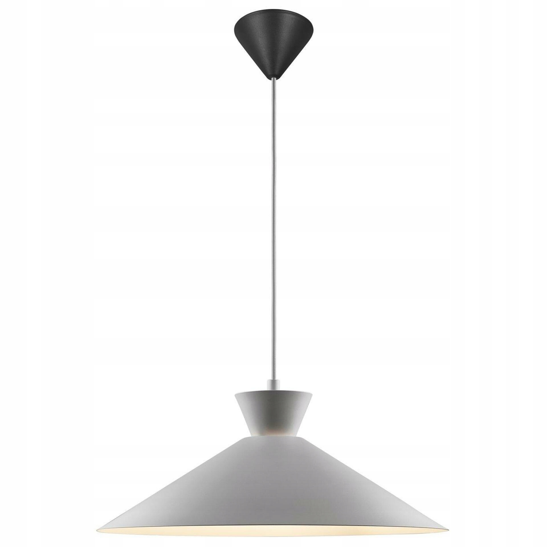 Nordlux Dial 45 závesné svietidlo šedá, priemer 45 cm, E27, kov