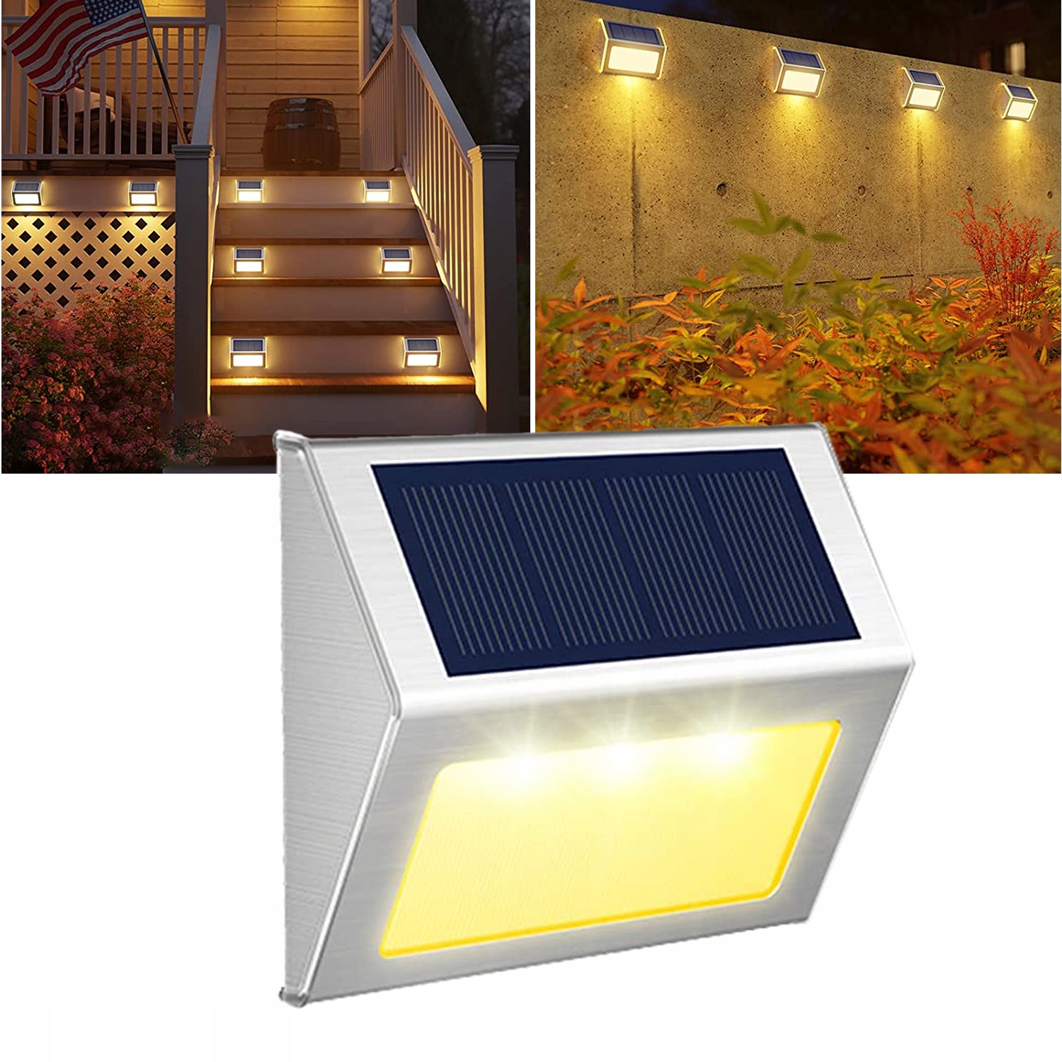 

Lampy Solarne Ogrodowe Led Ciepłe Światło Szkody