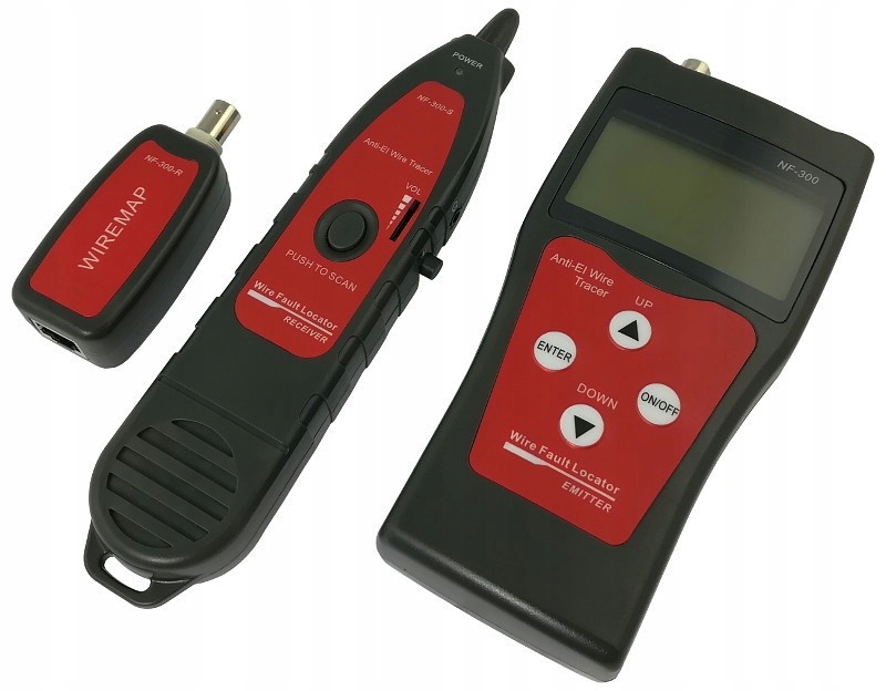 Tester Kabli Bnc RJ45 RJ11 Usb Szukacz Par NF-300