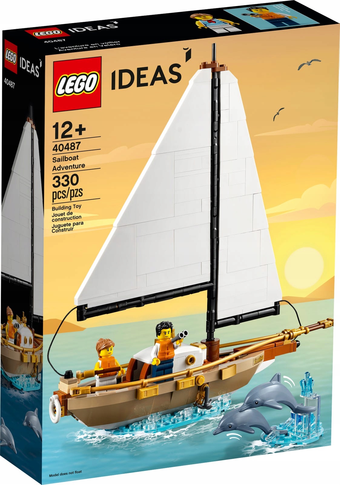Lego Ideas 40487 Dobrodružství na plachetnici Nový set Dárek
