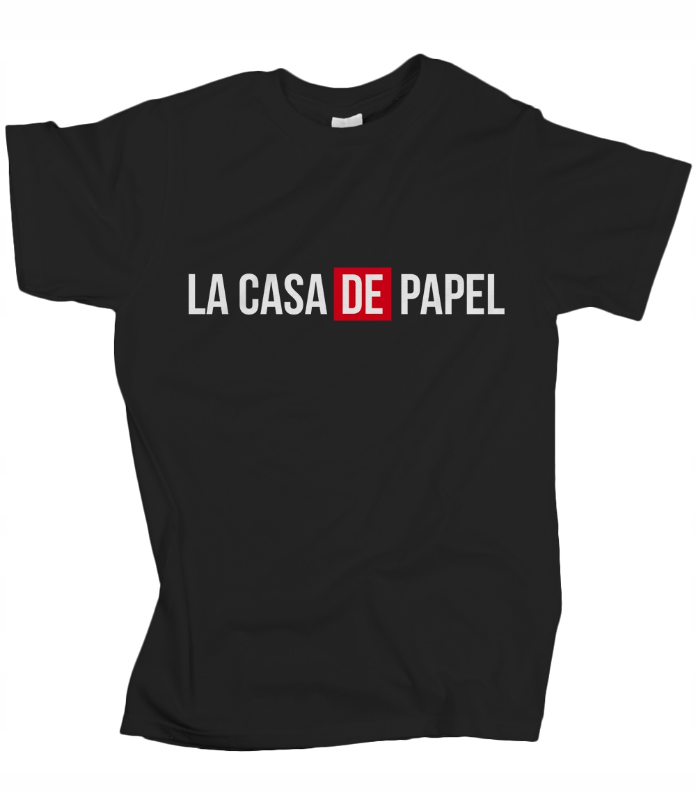 

Koszulka męska La Casa de papel dom z papieru