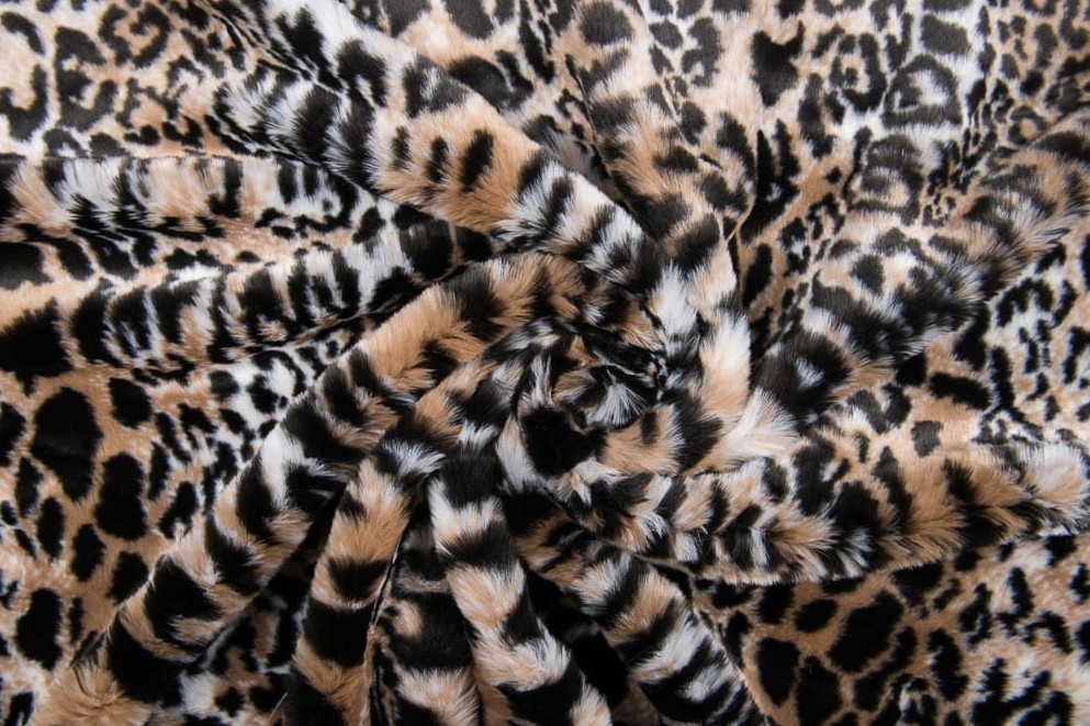 Kožešinový Úplet Panterka Umělá Kožíšek