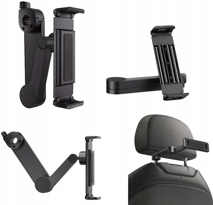 UCHWYT SAMOCHODOWY NA TABLET ZAGŁÓWEK REGULOWANY