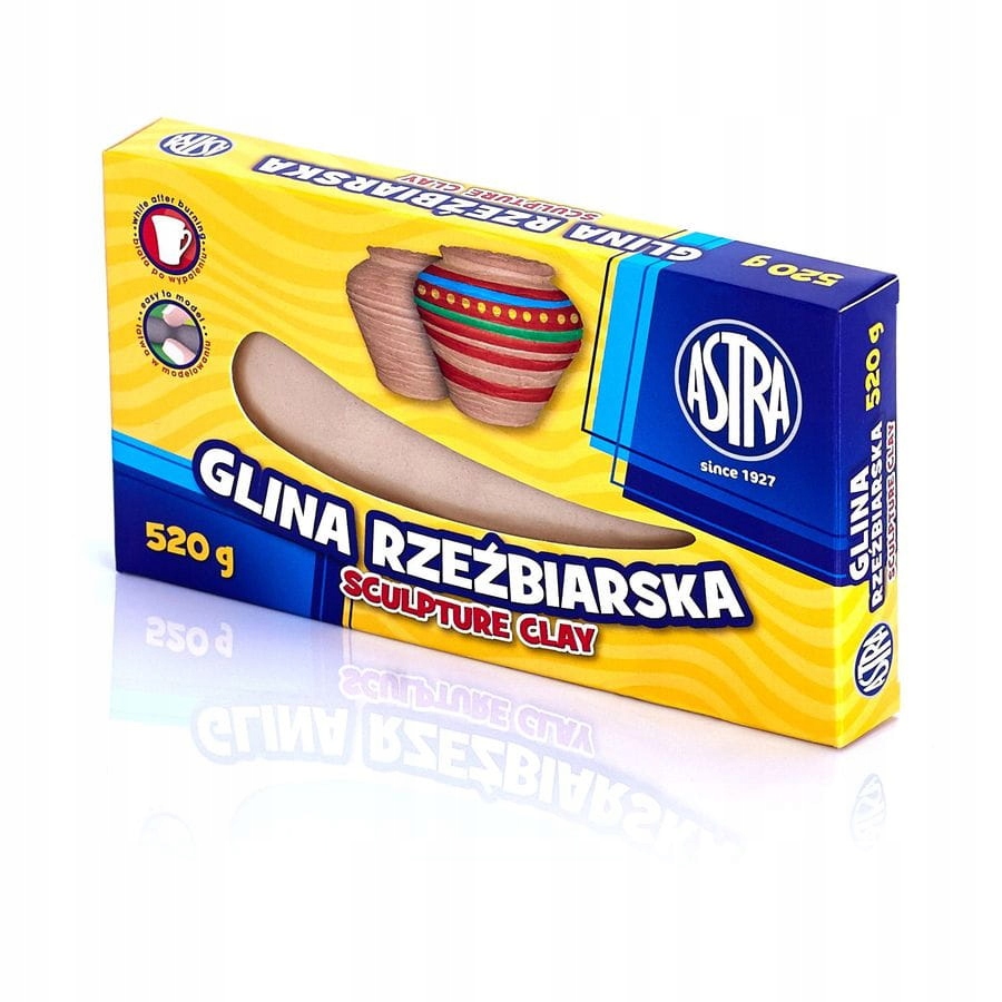 

Glina rzeźbiarska 520g Astra 83810900