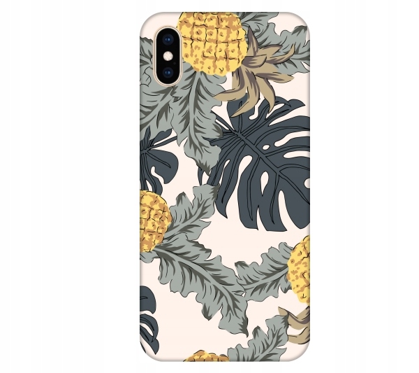 

Etui na telefon iPhone X / Xs Ananas pineapple tro