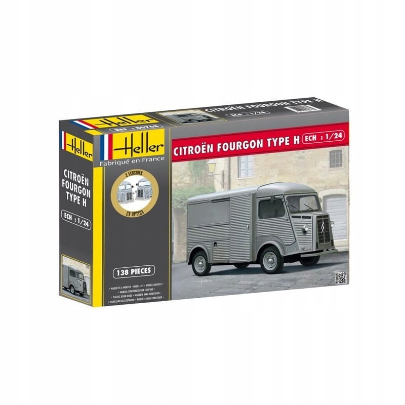 Heller 80768 Citroen Fourgon Hy Tube 1/24