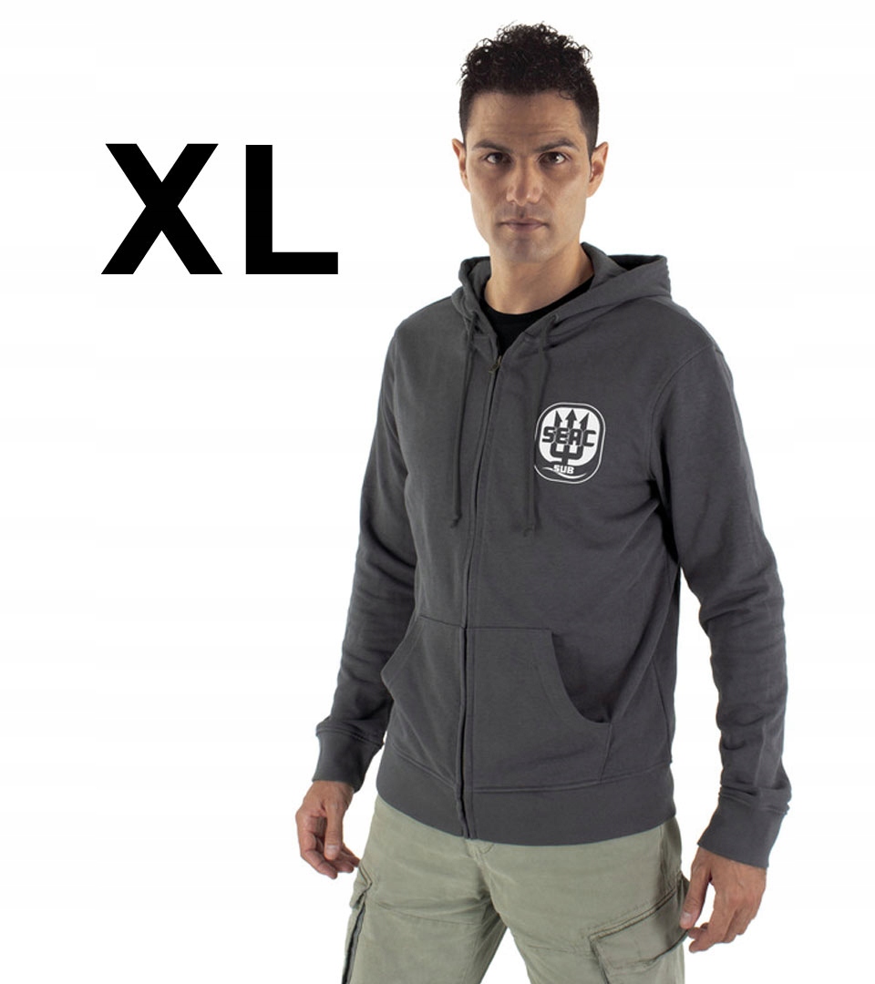 Mikina s kapucí vysoké kvality Seac pánská, velikost XL