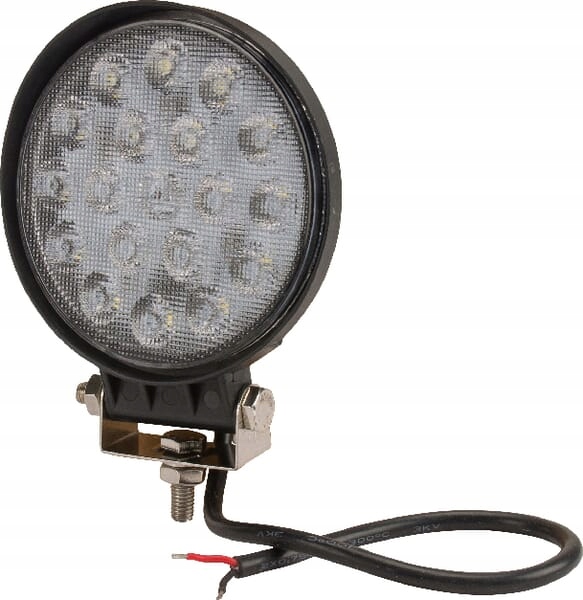 Led pracovní světlo, kulaté, 36 W 2850 lm 10/30 V, rozptýlené světlo 18 Led