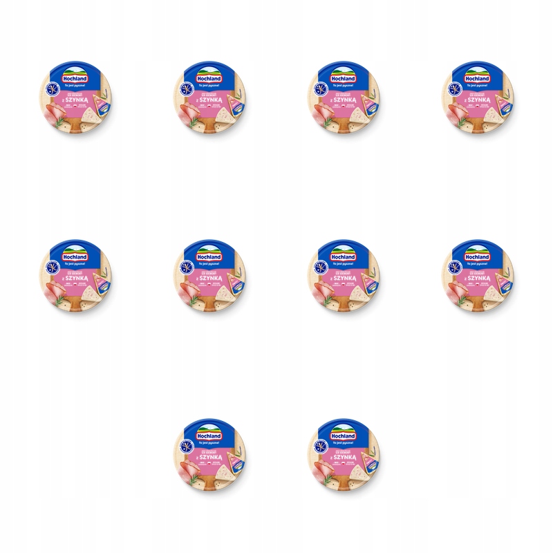 Hochland s šunkou krémový sýr tavený v trojúhelníku 180 g X10