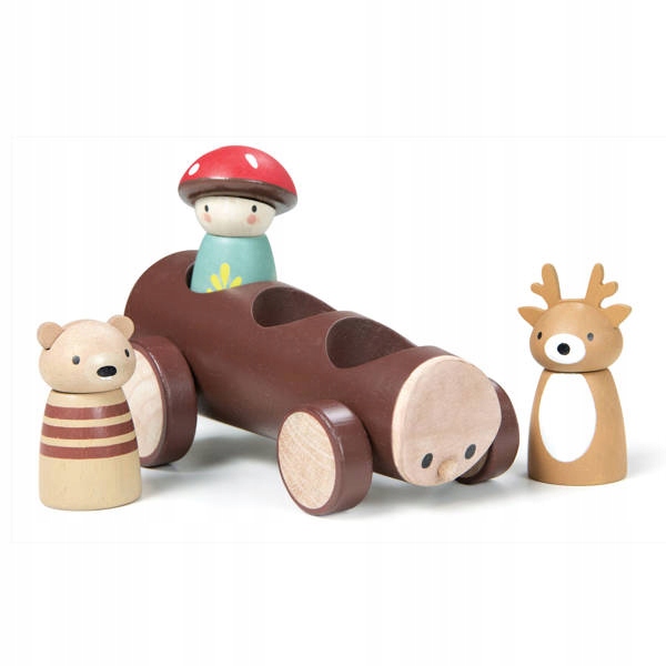 

Drewniana leśna taksówka, Tender Leaf Toys