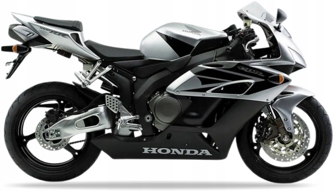 Samolepky Na Motocykl Juula Pro Honda Cbr 1000 Rr 2004 Stříbrné NH411
