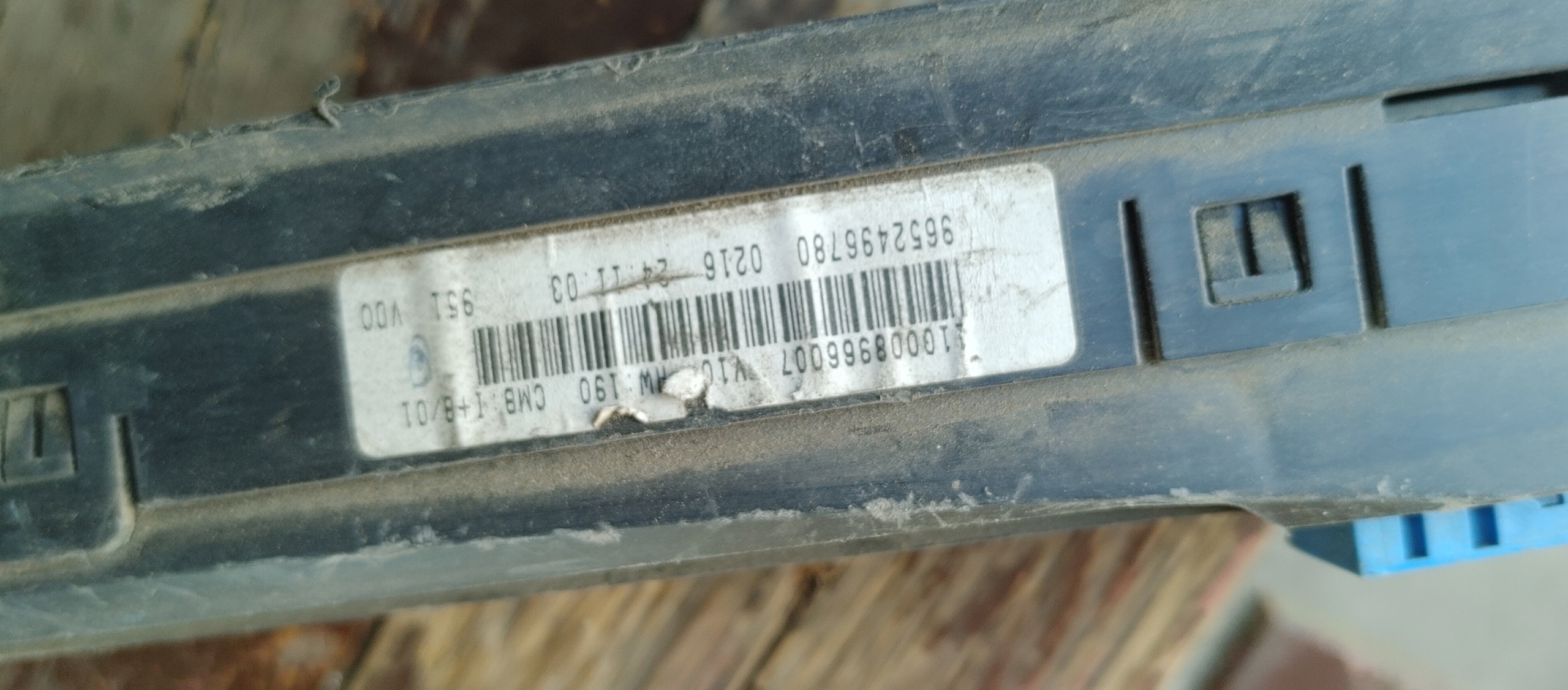 965166380 спидометр часы CITROEN XSARA PICASSO и 1.6