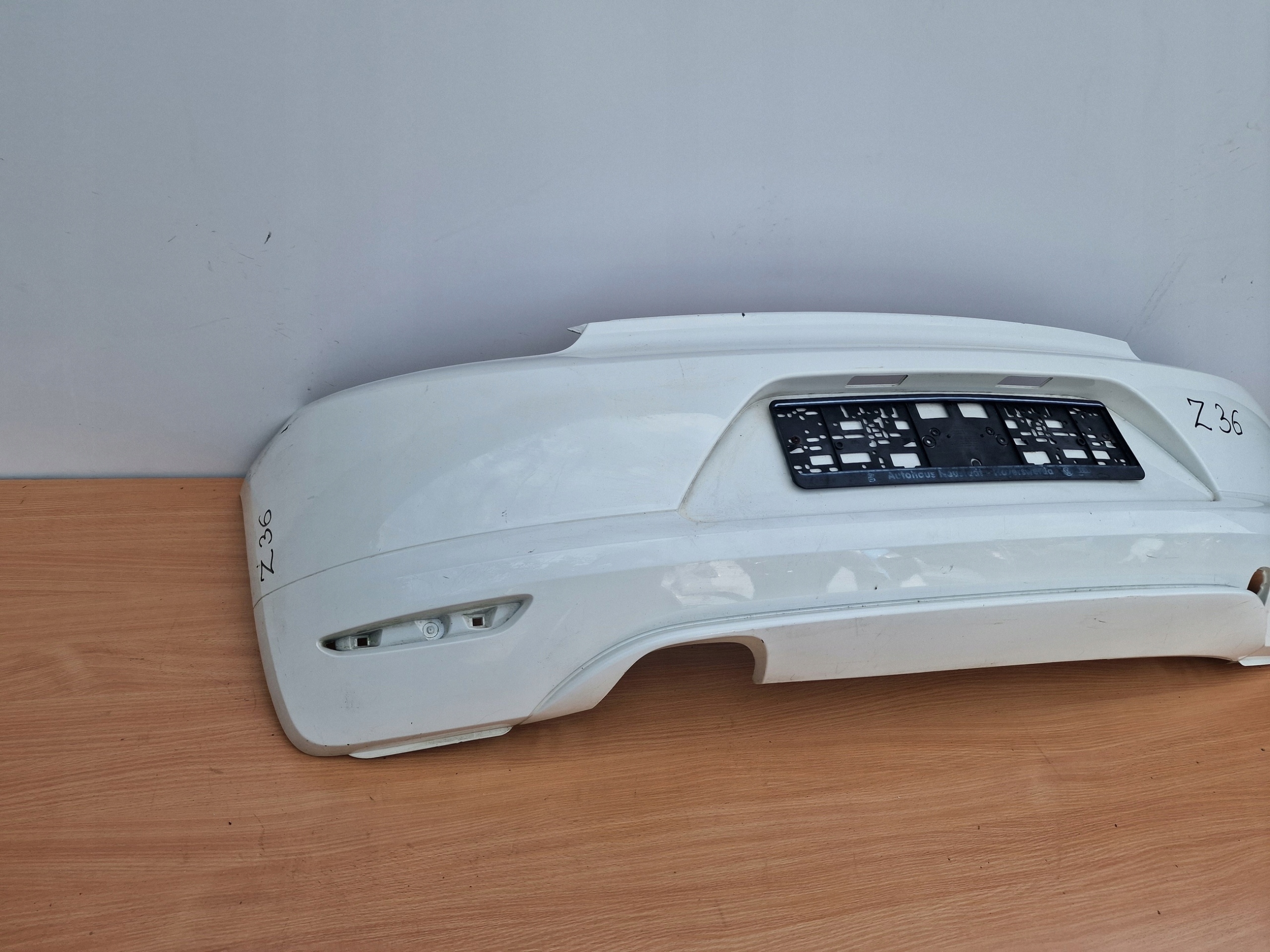 VW VOLKSWAGEN SCIROCCO bumper rear part rear original