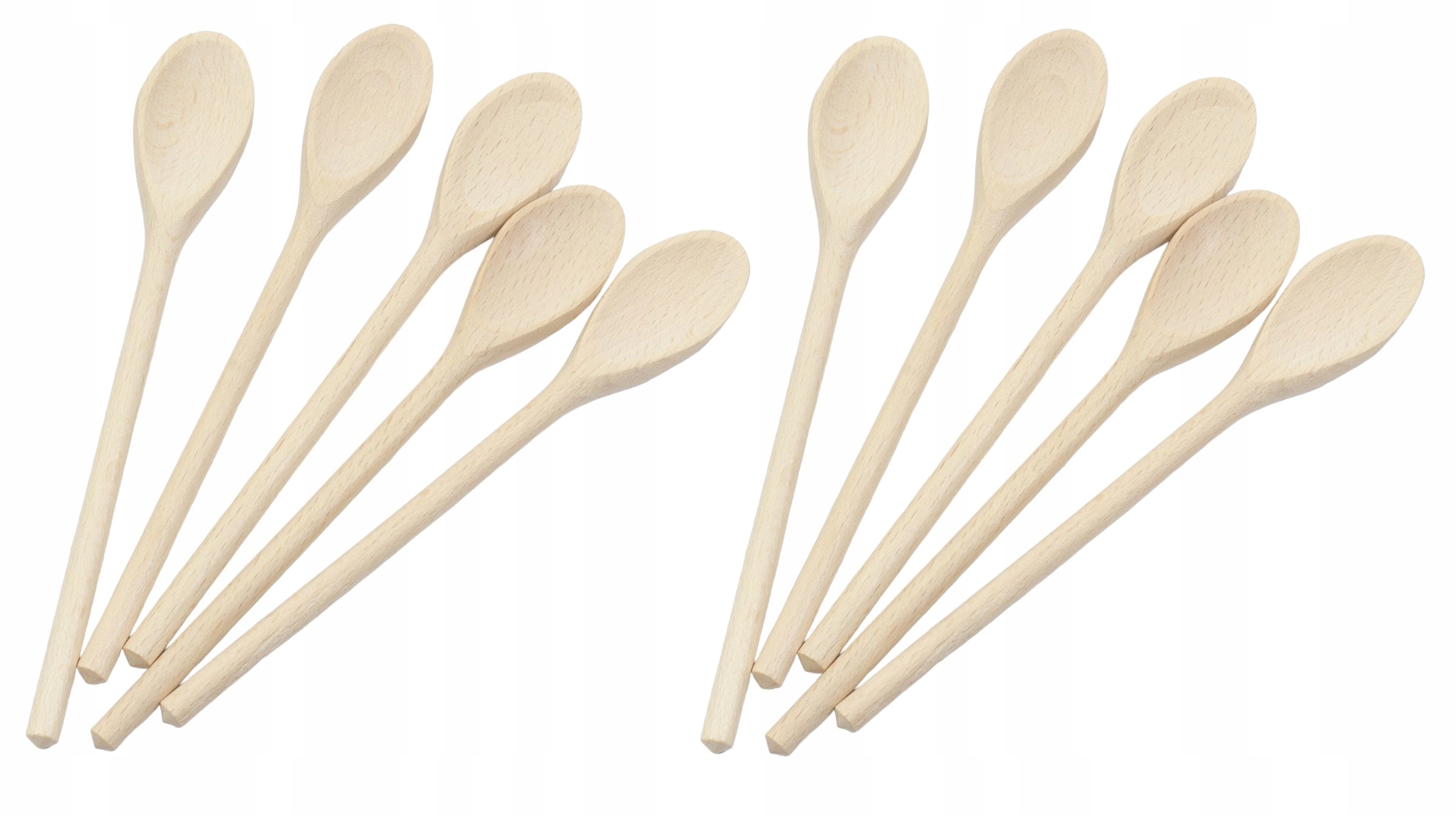 Dřevěná lžíce mini lžička na cukr sůl 16 cm 100 kusů