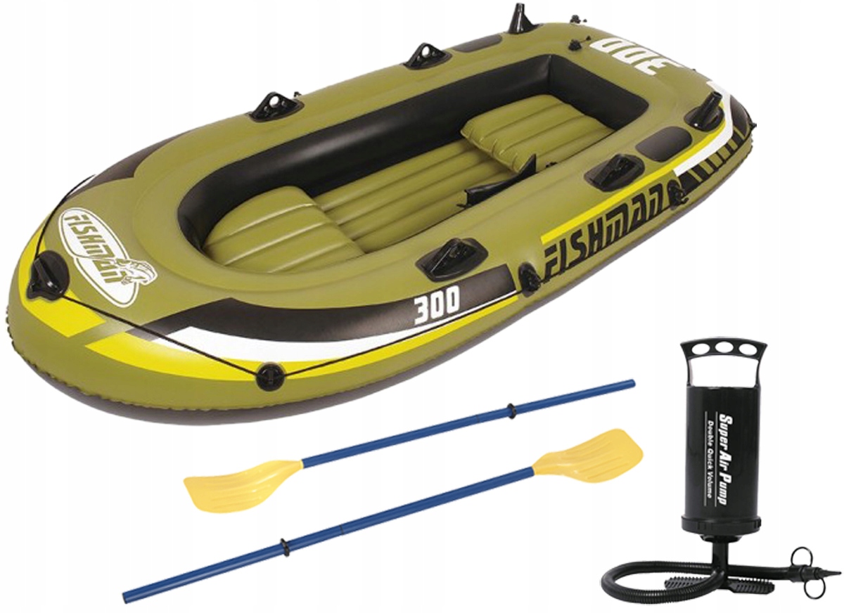Łódź Ponton Rybacki Wędkarski Fishman - dla 3 osób EAN (GTIN) 6920388607773
