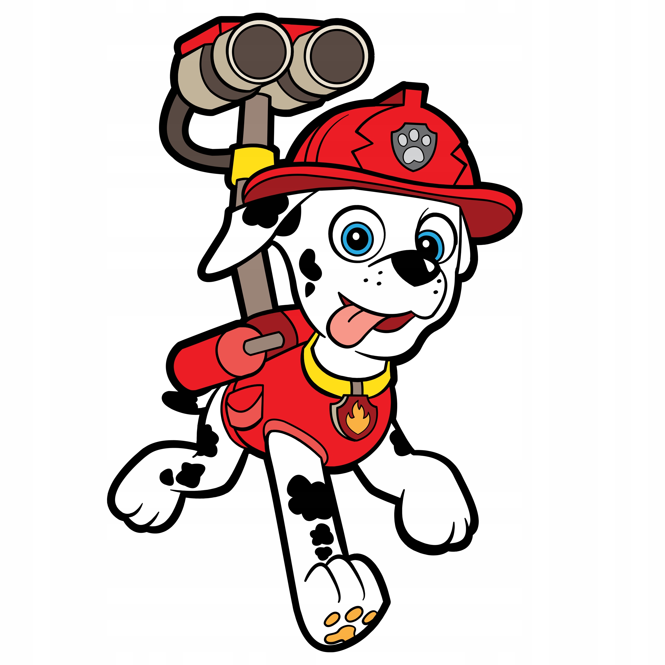 

Naprasowanka Psi Patrol Marshall Naklejki Termo 1