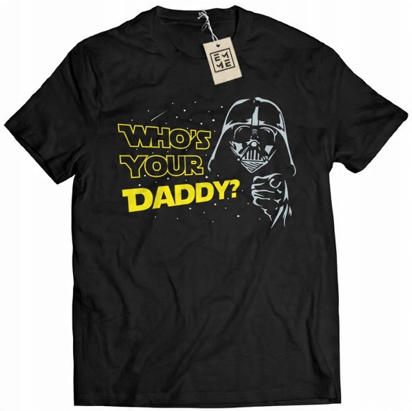 

Koszulka Star Wars Vader Dzień Ojca Taty L