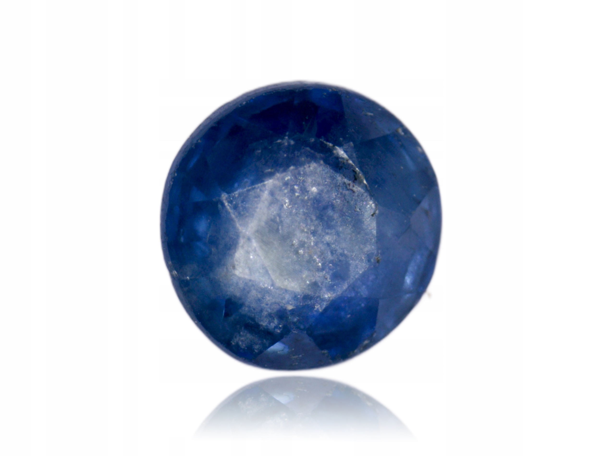 Safír 0.18ct Modrý Kulatý eCertifikát Wbd