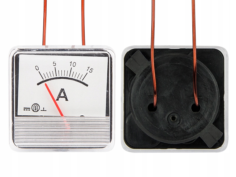 Miernik analog.amper.kw.15A POLSKI