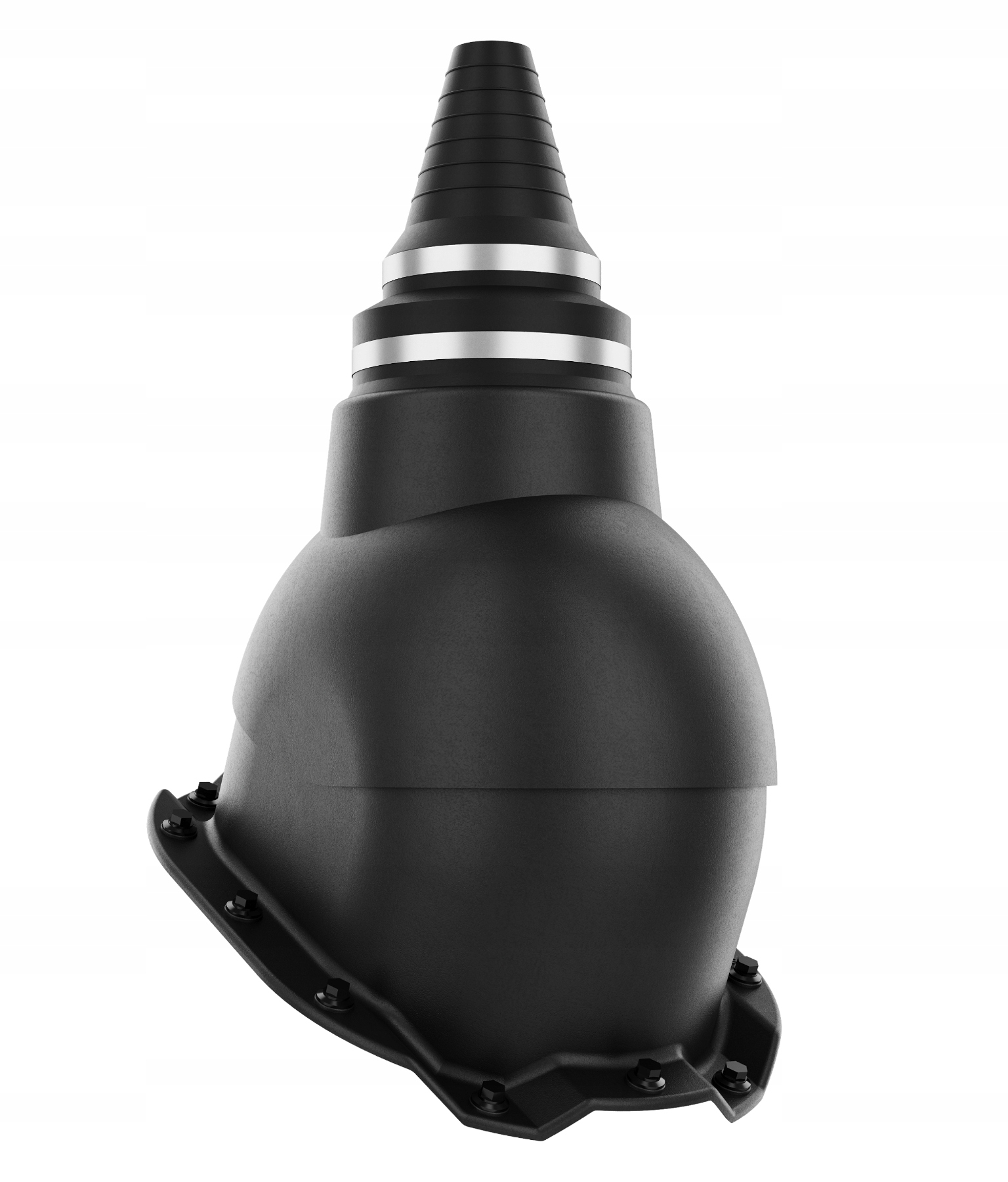 Anténní přechod, těsný přechod Trapez T14 Černý 9005