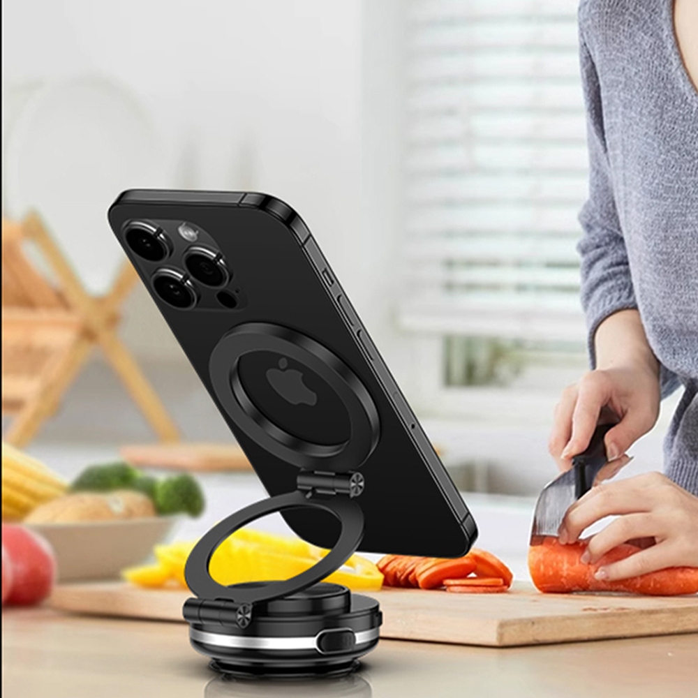 UCHWYT SAMOCHODOWY NA TELEFON PRÓŻNIOWY MAGSAFE NA SZYBĘ DESKĘ KOKPIT POV Rodzaj do telefonów