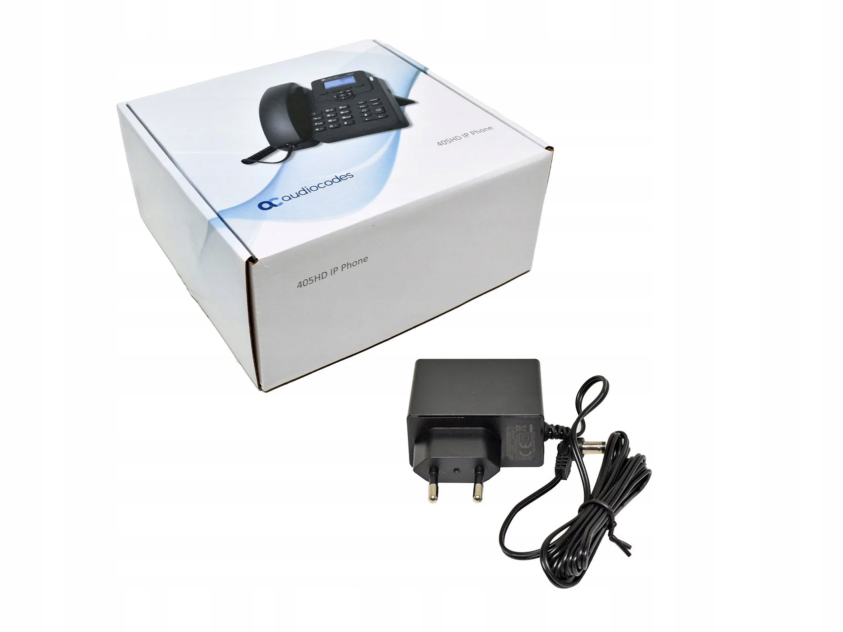 Ip telefon Audiocodes 405HD Černý PoE LCD Podstavec Psu GGWV00597