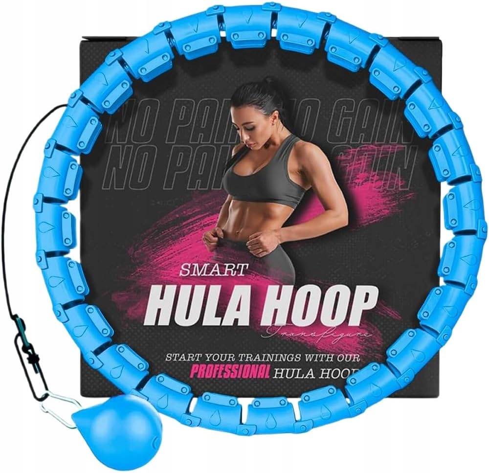 Obręcz Hula Hop Inteligentna Z Licznikiem Regulowana