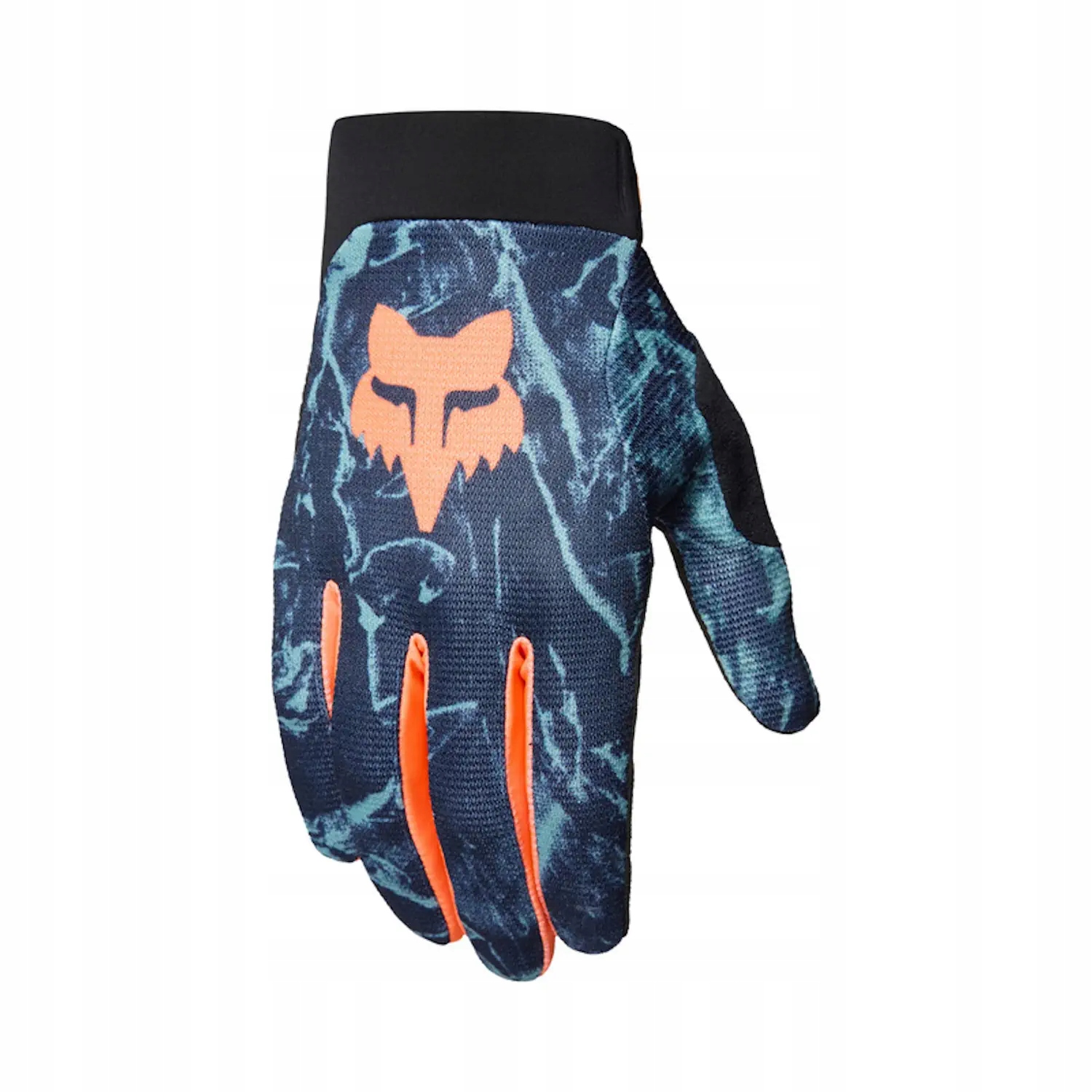 Cyklistické rukavice Fox Ranger Image Print arctic blue L