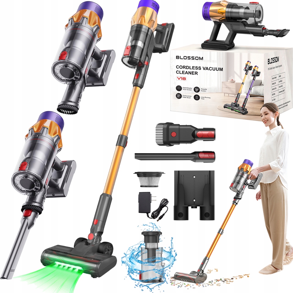 Vysavač 550W 50KPA Pro Domácnost Blossom V18