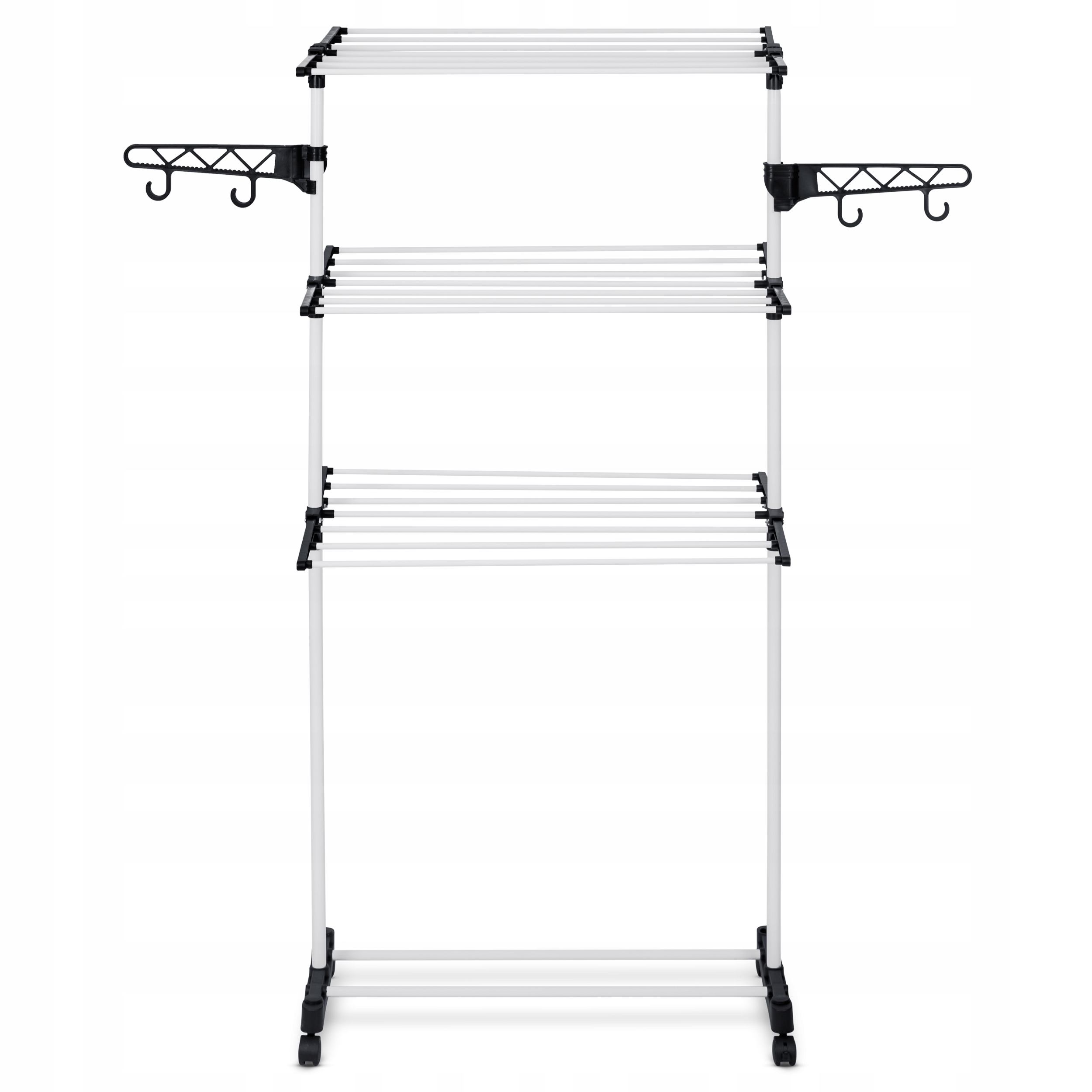 Delia stojící skládací sušák na prádlo, bílá, 15m.