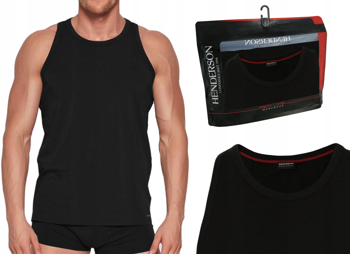 

Podkoszulek K4 Henderson Red Line czarny L