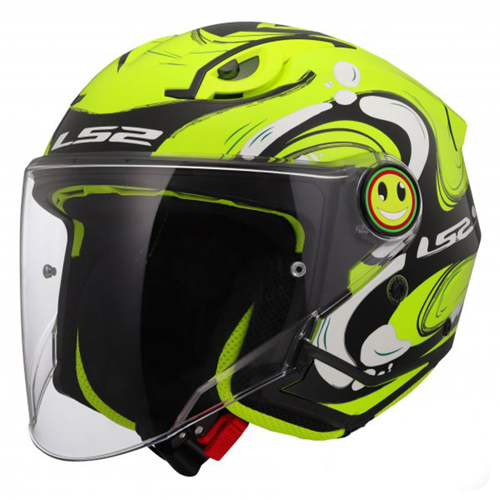 Motocyklová Prilba Kid LS2 OF622 Funny II Glup Yellow Je AK3662220543