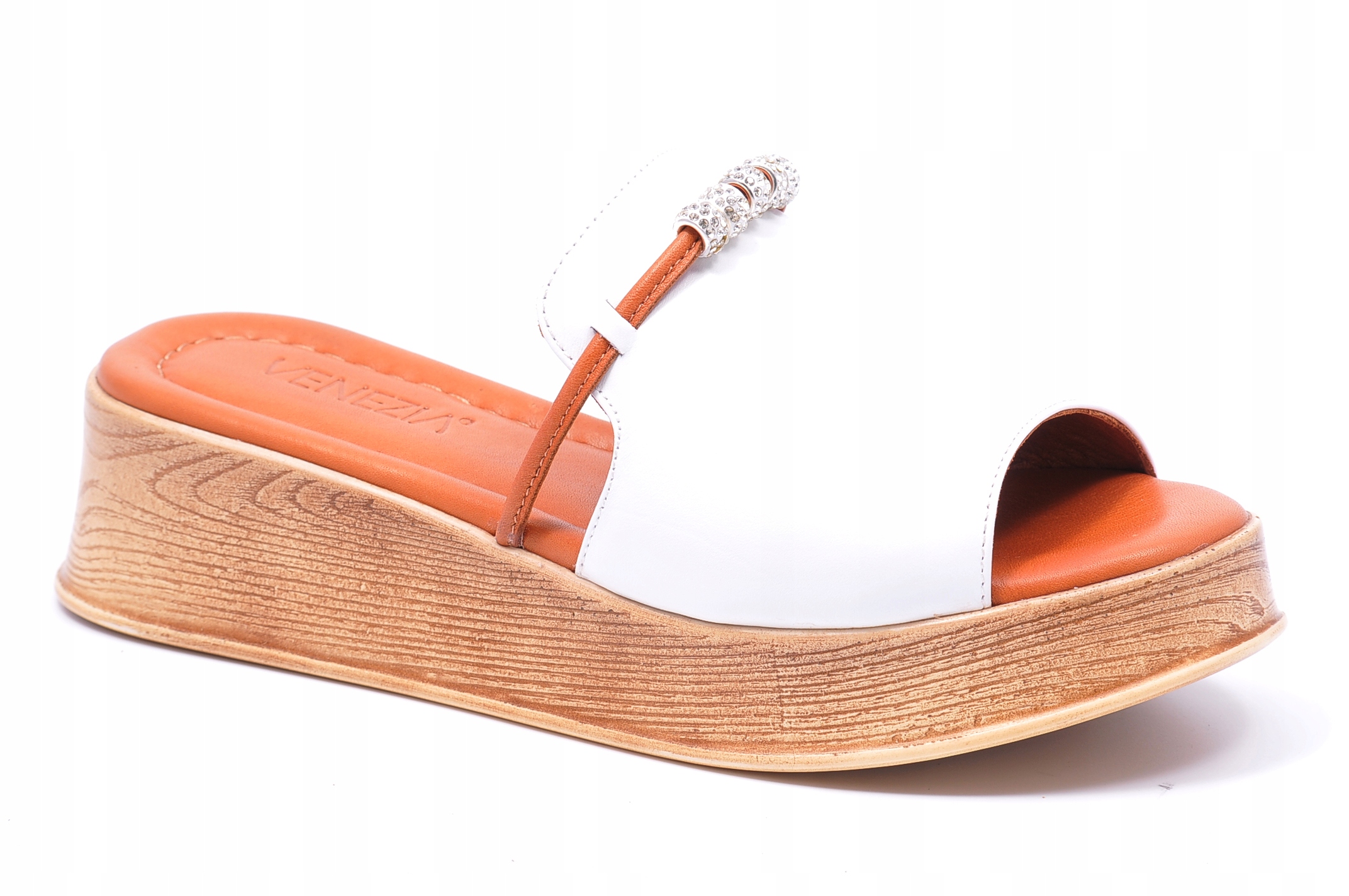 Nazouváky Venezia B082LEWHOBK043 Bílé Velikost 39