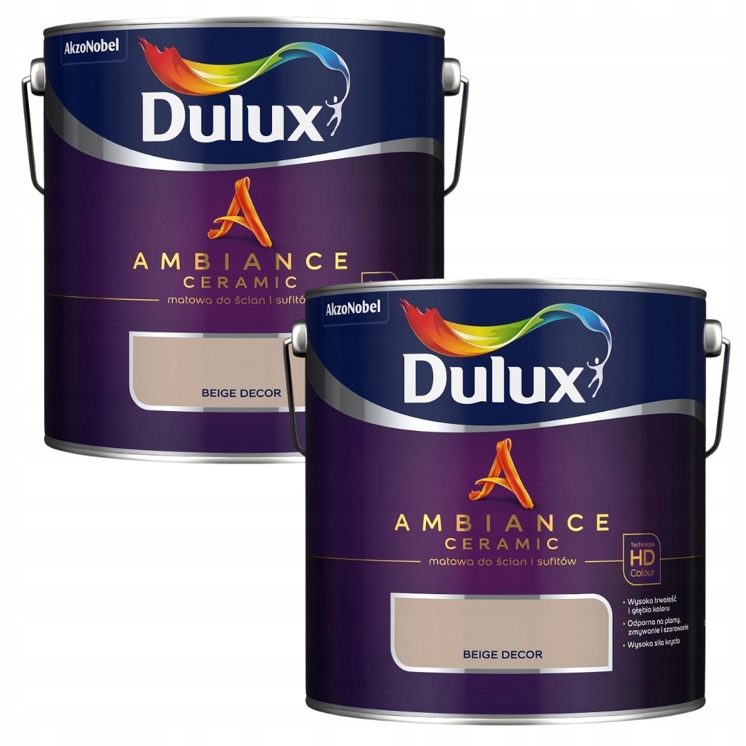 Set Dulux 2x2,5L Ambiance Ceramic Barva Keramická Beige Decor 5L
