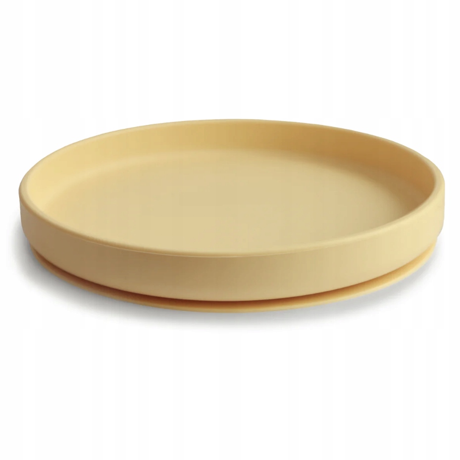 MUSHIE Talerzyk z Przyssawką Classic Pale Daffodil