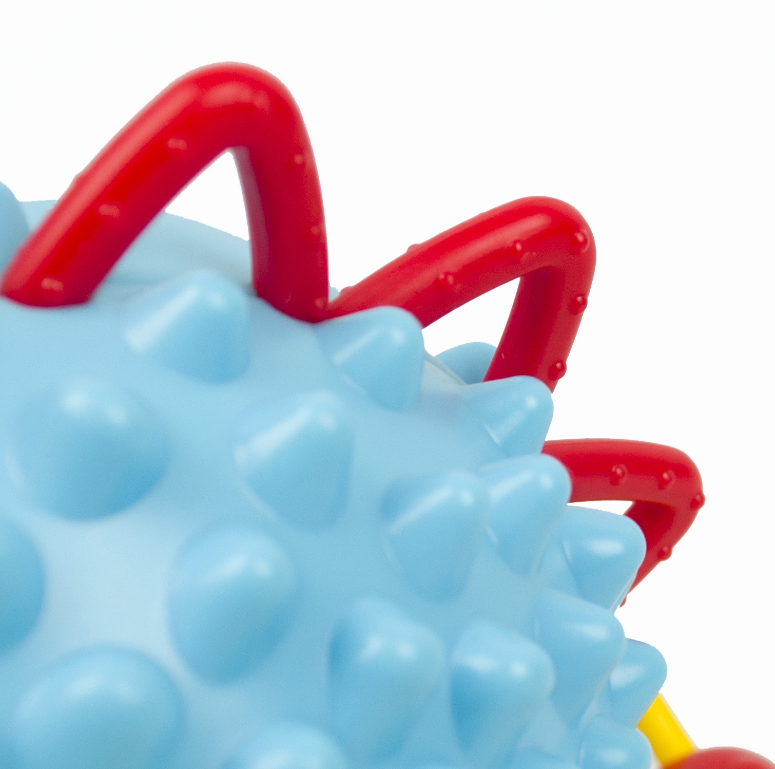 GRZECHOTKA JEŻ SENSORYCZNA ZABAWKA GUMOWY GRYZAK