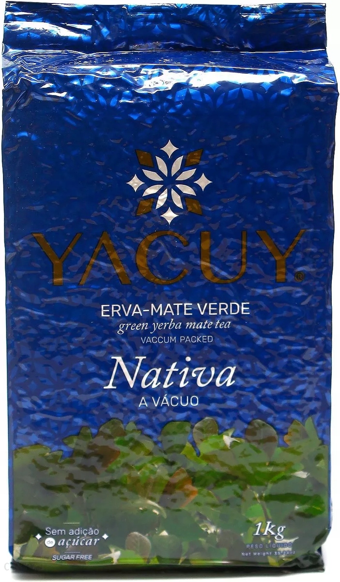 Yerba Mate Chimarrao Yacuy Nativa Bombilla 1 кг торговое название Yacuy Porongo Silver