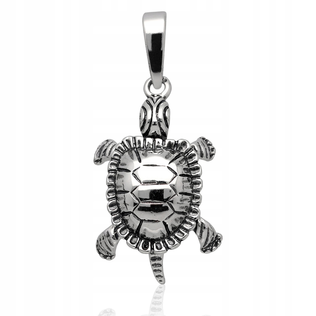 Wisiorek srebrny żółw żółwik srebro pr.925