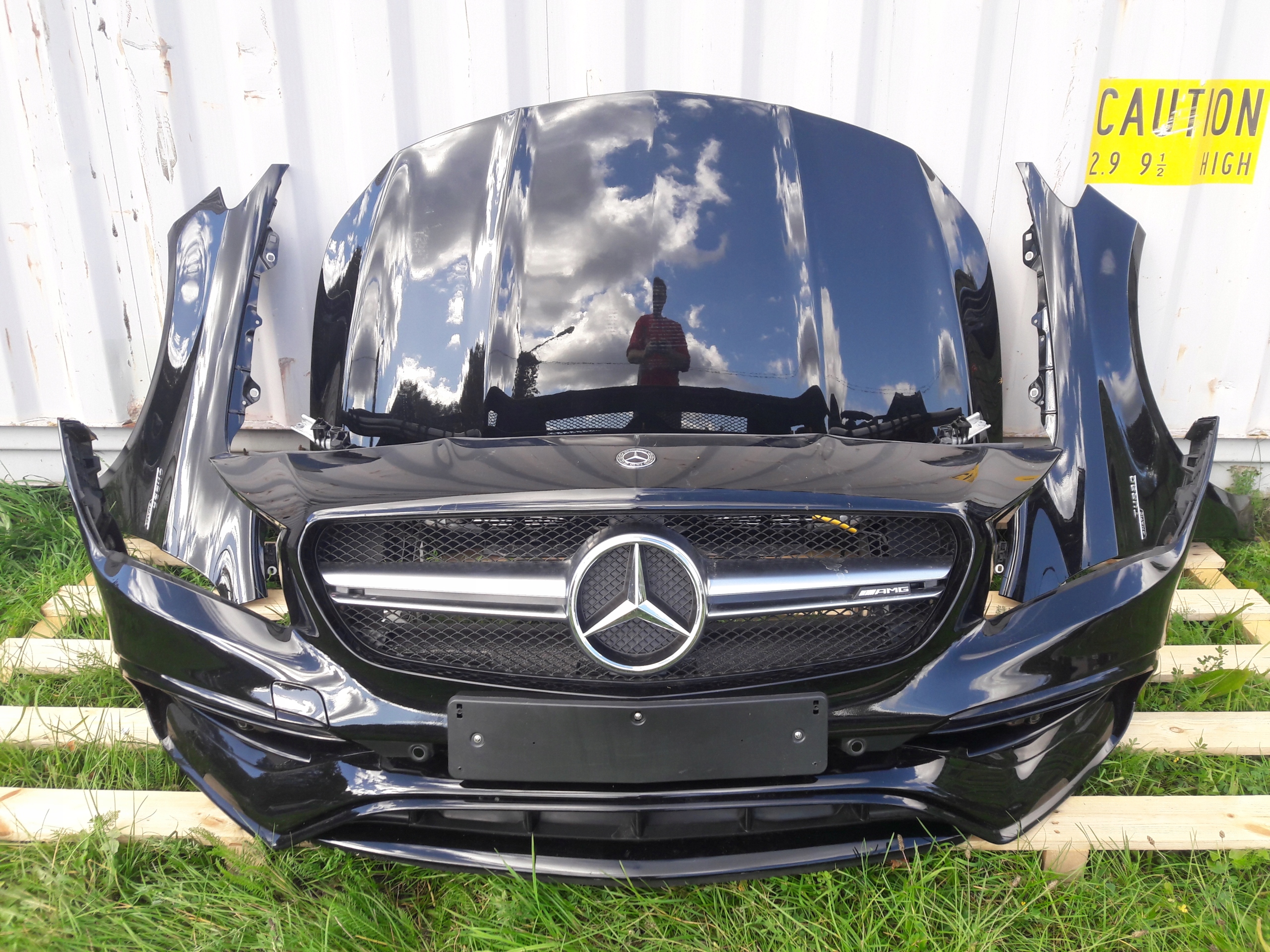 MERCEDES CLA W117 AMG A45 MASKA ZDERZAK KOLOR 191