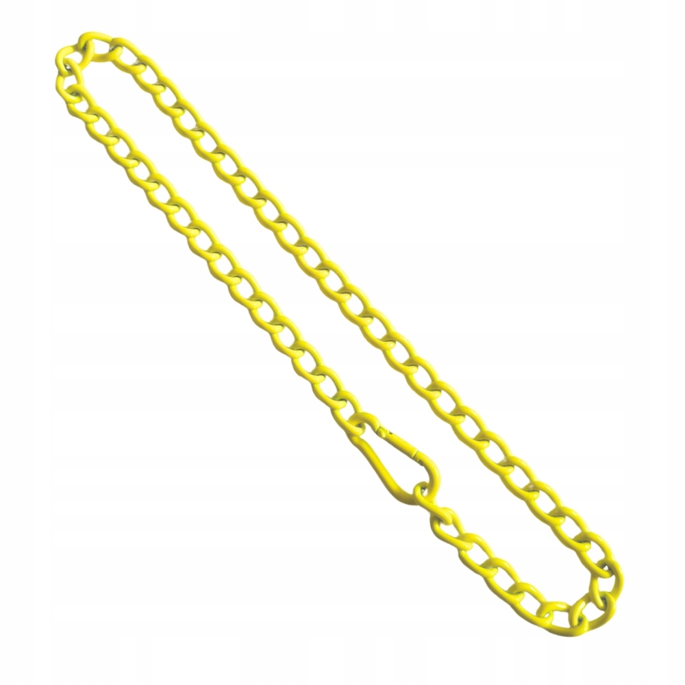 Řetízkový obojek pro psa řetízek lakovaný, žlutý, citronový, 3 mm