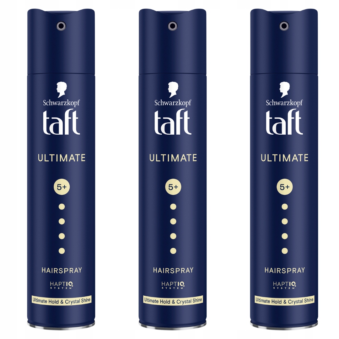 Taft Ultimate лак для волос блеск мощный 3x 250 мл