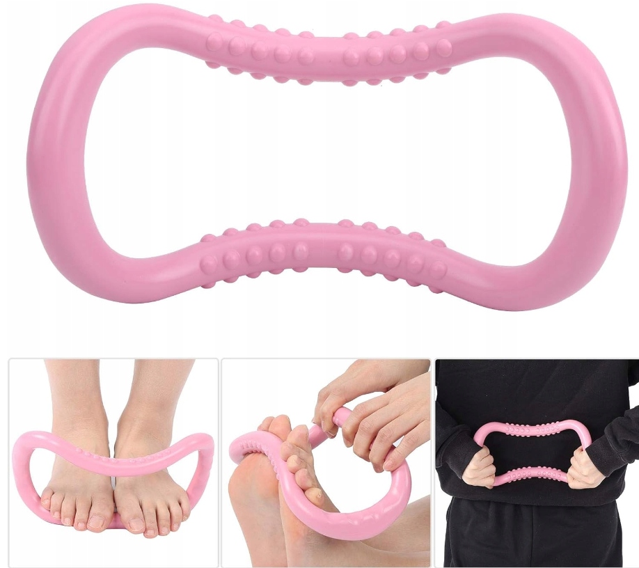 UCHWYT DO ĆWICZEŃ BRZUSZKÓW PRZYSSAWKA GUMA LINKA OBRĘCZ DO PILATES ZESTAW EAN (GTIN) 791537849025