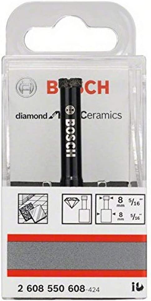 

Bosch Wiertło diamentowe Ø 8 mm do pracy na mokro