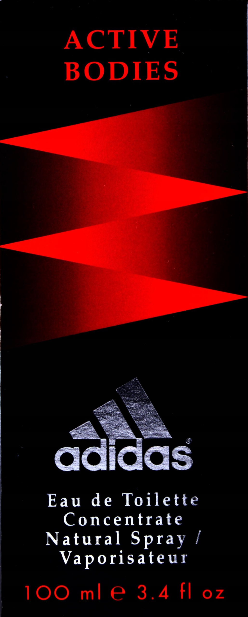 Adidas Active Bodies Toaletní Voda Pro Muže 100 ML Concentrate Parfém